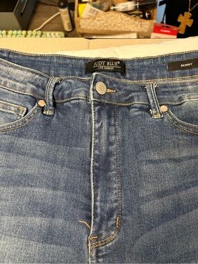 Judy Blue Women's Skinny Jeans - Medium Blue Wash